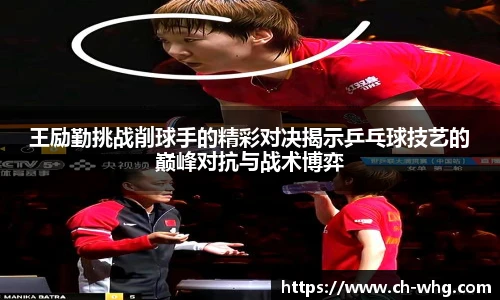 王励勤挑战削球手的精彩对决揭示乒乓球技艺的巅峰对抗与战术博弈